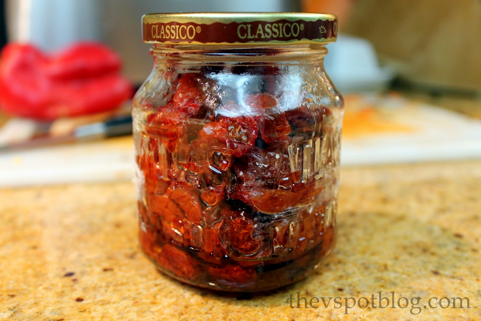 Make “sundried” tomatoes in the oven. The V Spot