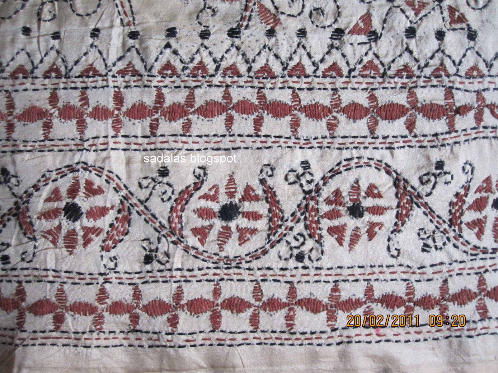 KANTHA WORK EMBROIDERY - EMBROIDERY DESIGNS