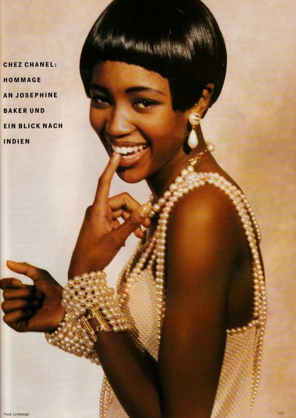 Naomi Campbell by Peter Lindbergh for Vogue Germany (June 1989) | Ses Rêveries Naomi Campbell by Peter Lindbergh for Vogue Germany (June 1989) | Ses Rêveries