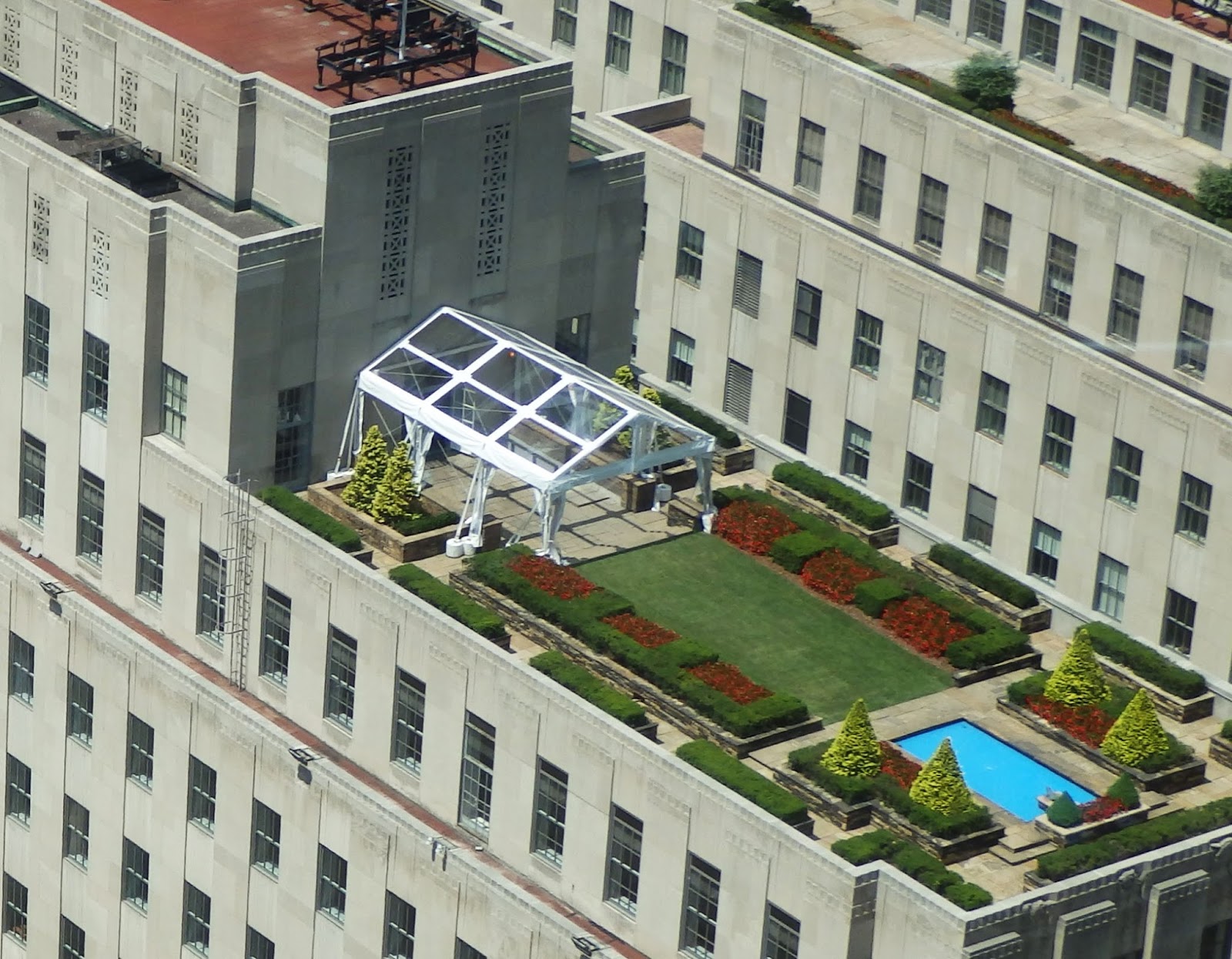 Big Apple Secrets Rockefeller Center roof top gardens