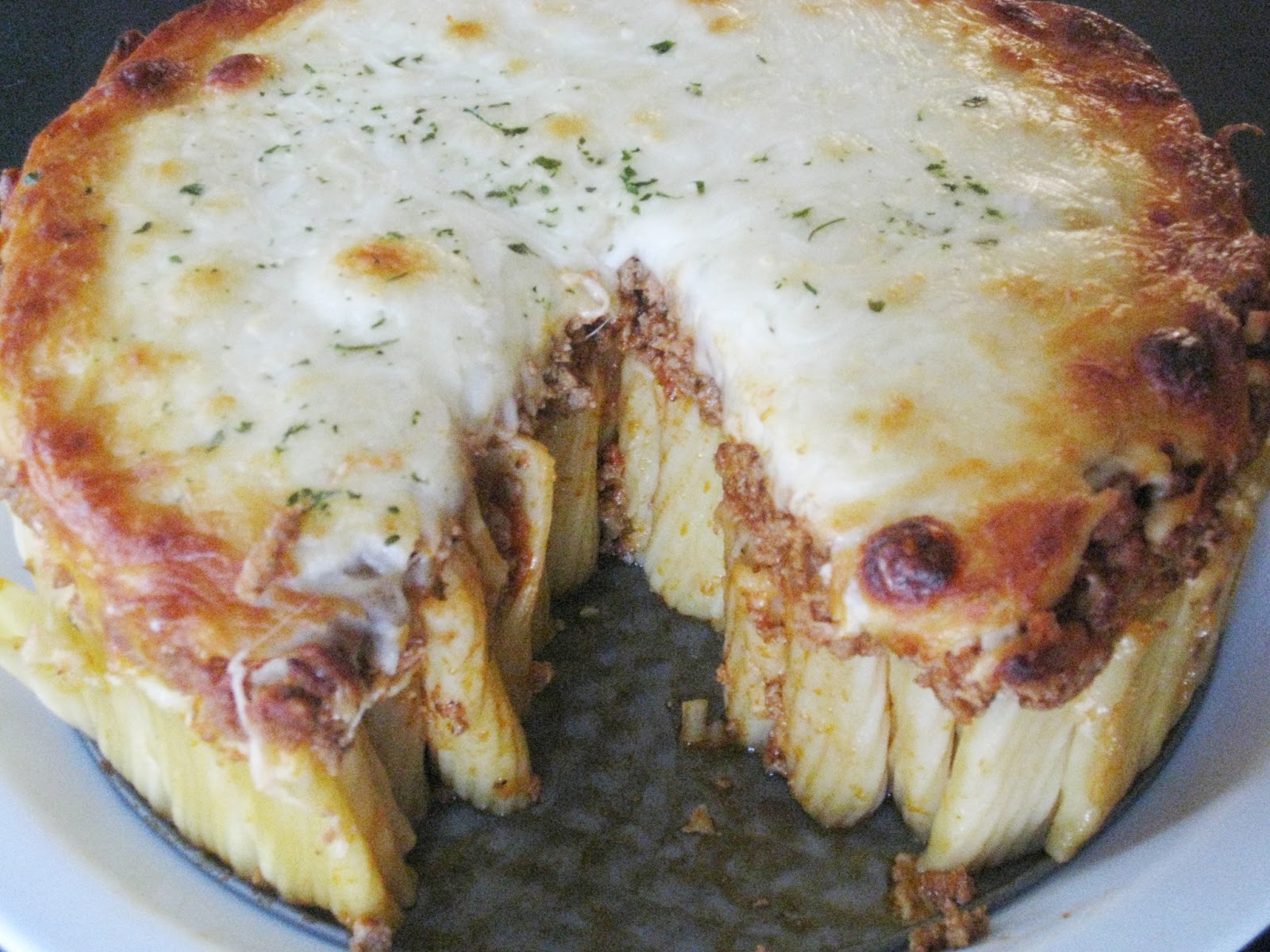Bonz Blogz Rigatoni Pie
