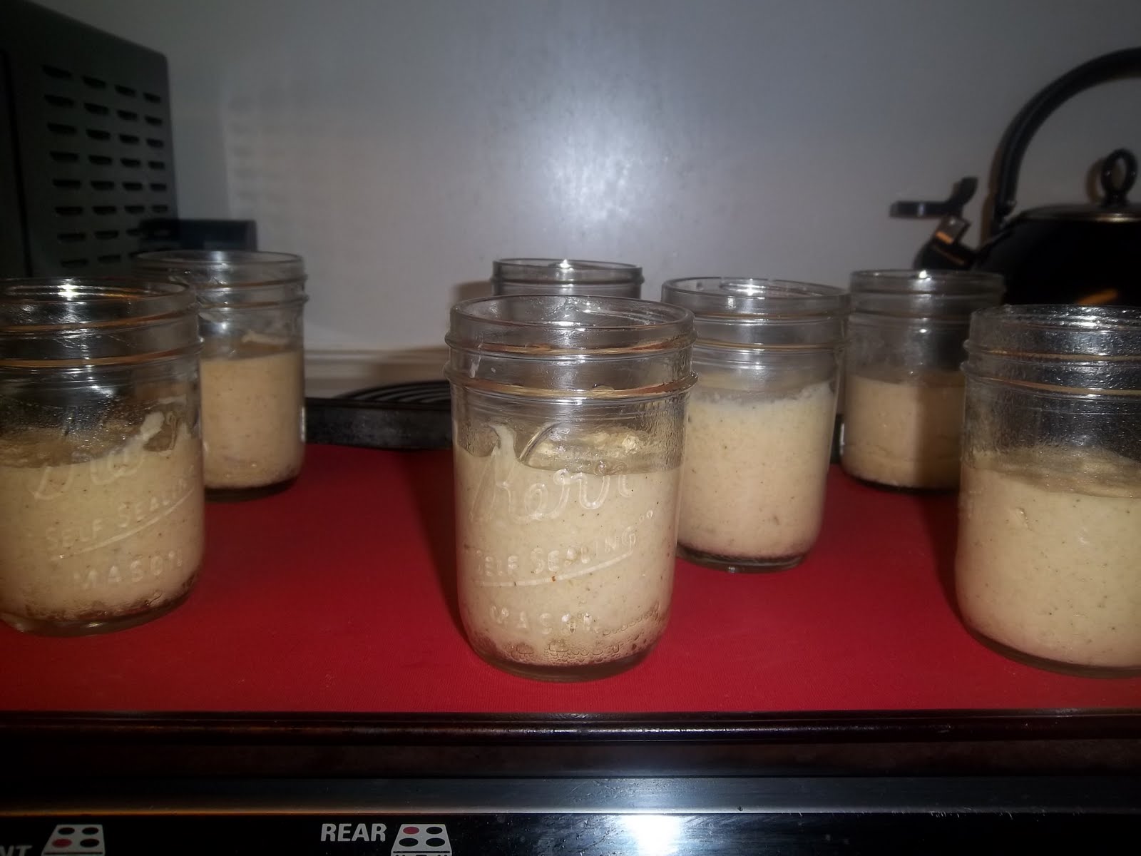 Homegrown Beanes Applesauce Cake in a Jar