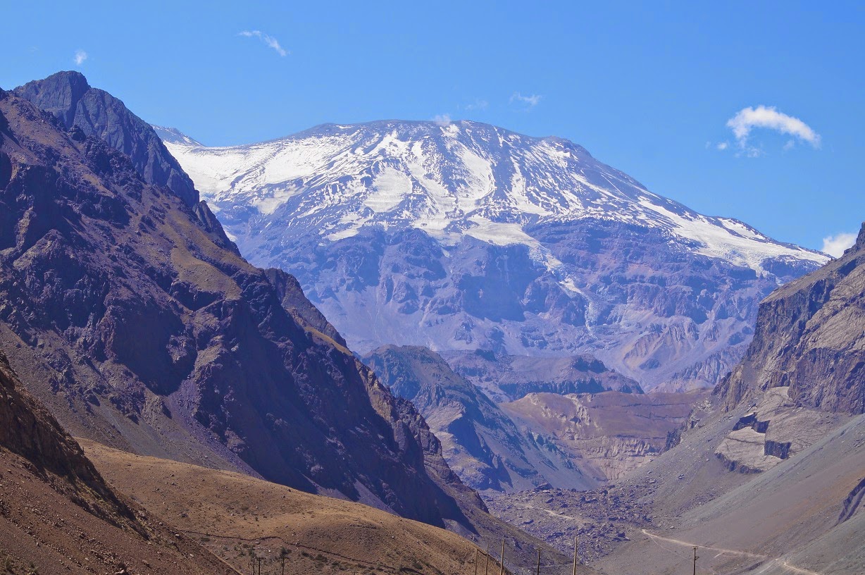 Las Fotos de los Viajes Cajon del Maipo en los Alpes Chilenos