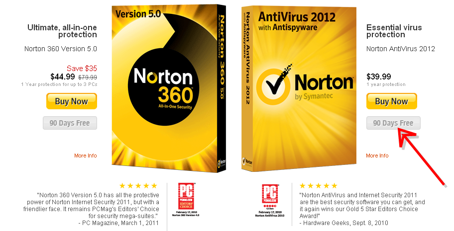 Norton Antivirus 2007 - 3 Users