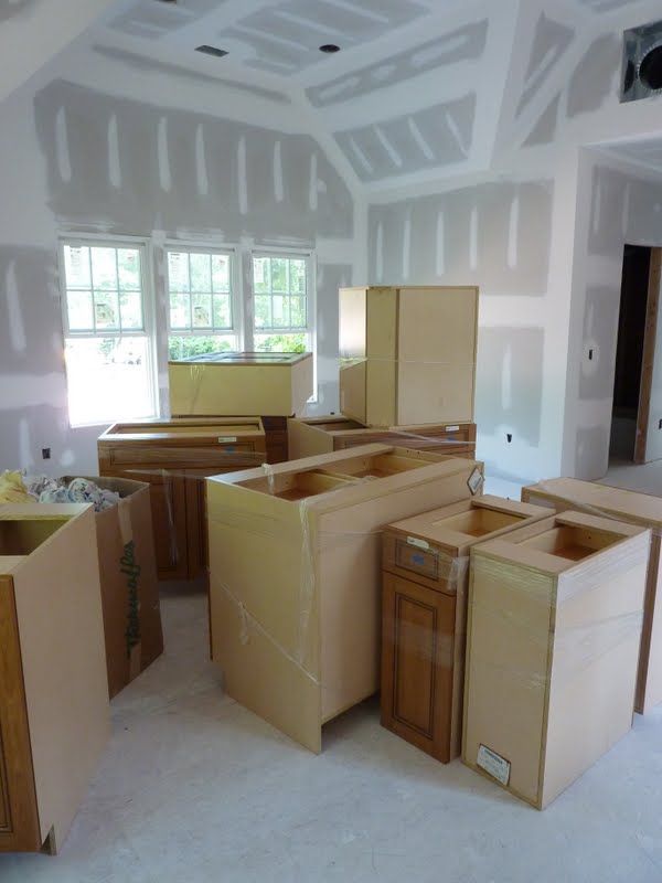 A Work In Progress: Moving the Kitchen Cabinets