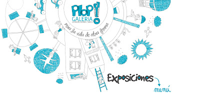 Exposiciones PLOP! Galería · Ilustración Chile