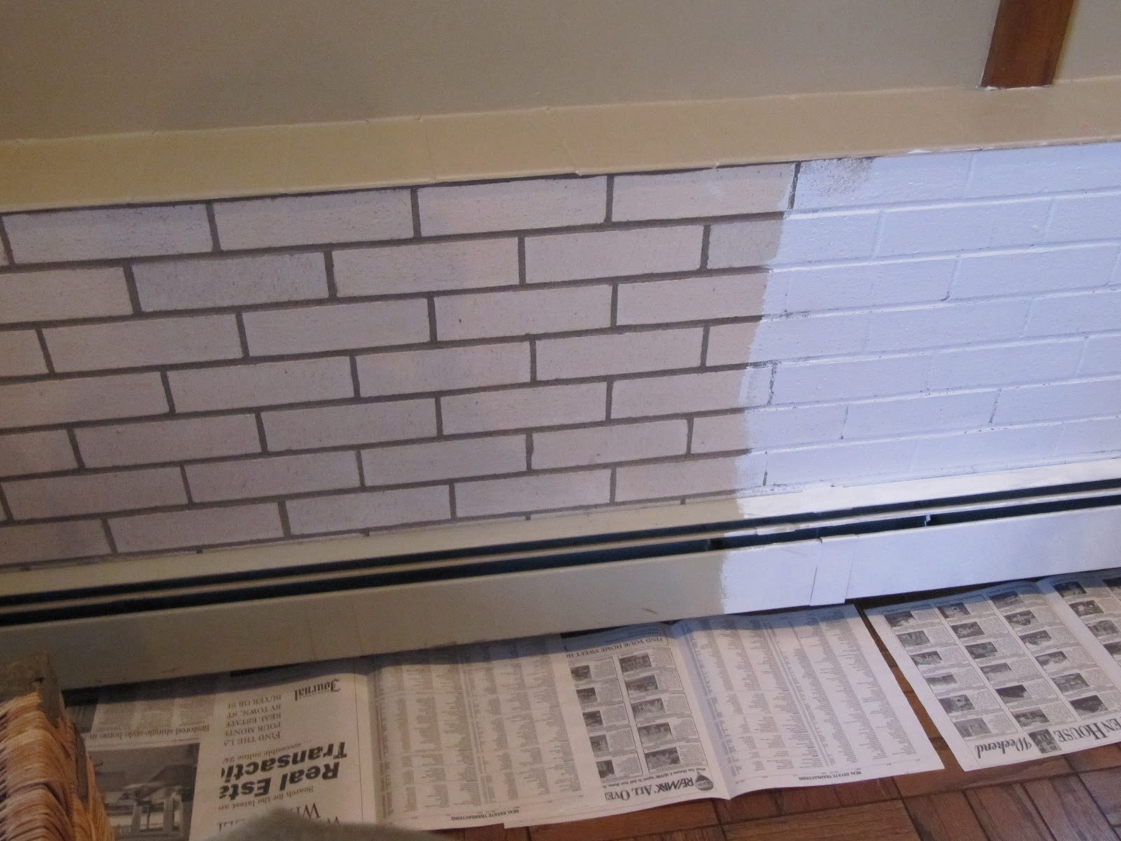 Sew Many Ways... Painting Brick...