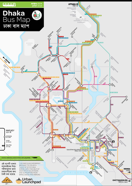 Dhaka Chaka Route Map Mapping Amman: Dhaka Bus Map
