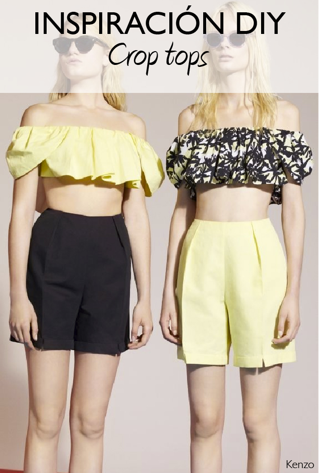 Dare to DIY Inspiración DIY Crop Tops