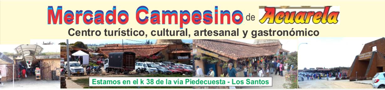 Viene: Mercado campesino Acuarela