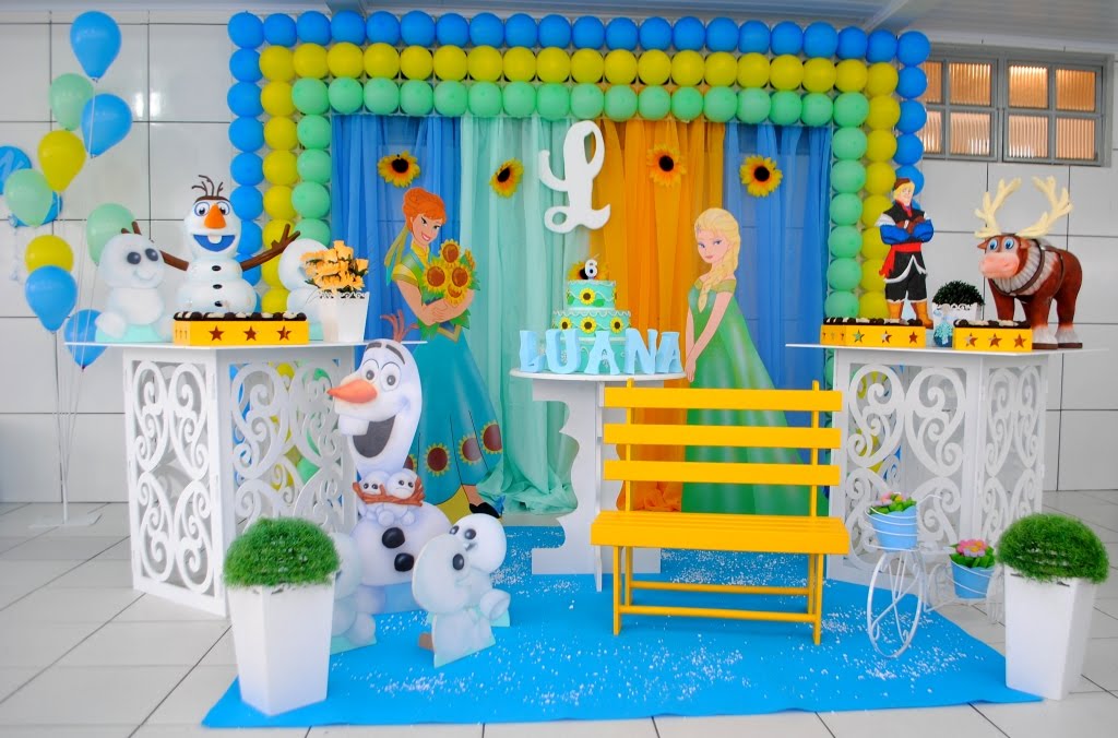 Frozen Fever Provençal com tela de PDS