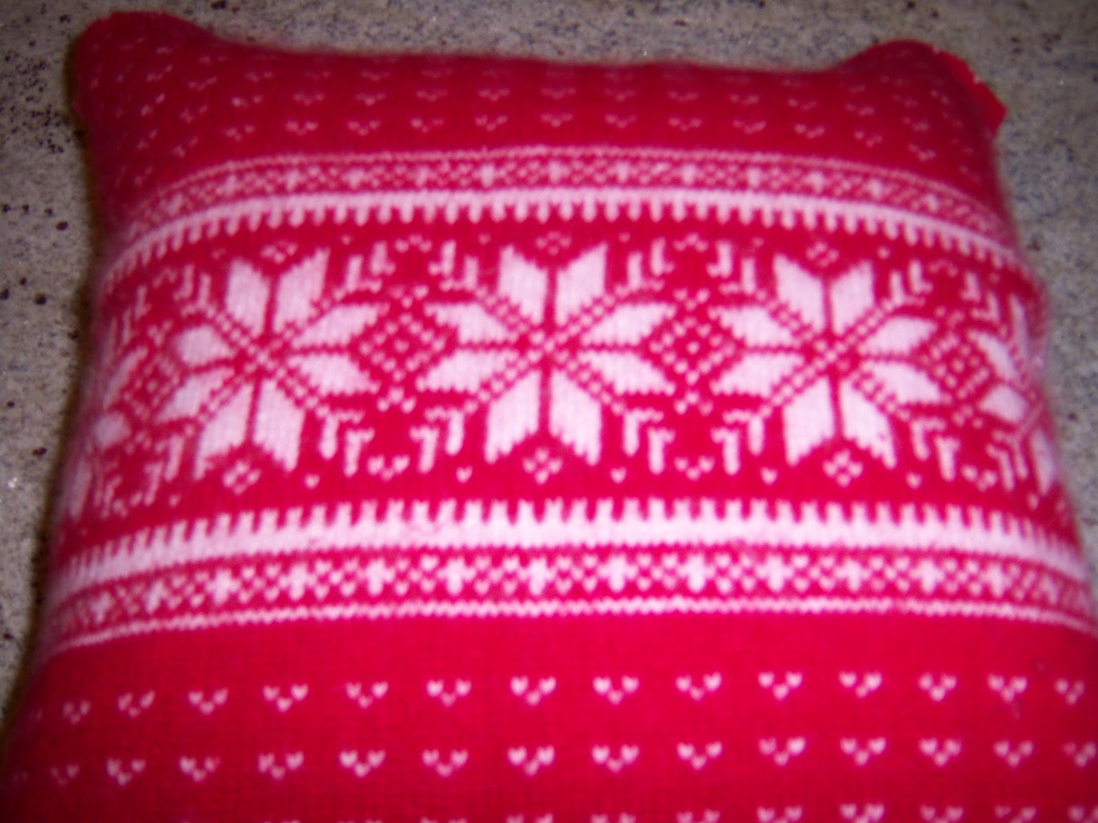 Irish Garden House Sweater Pillows