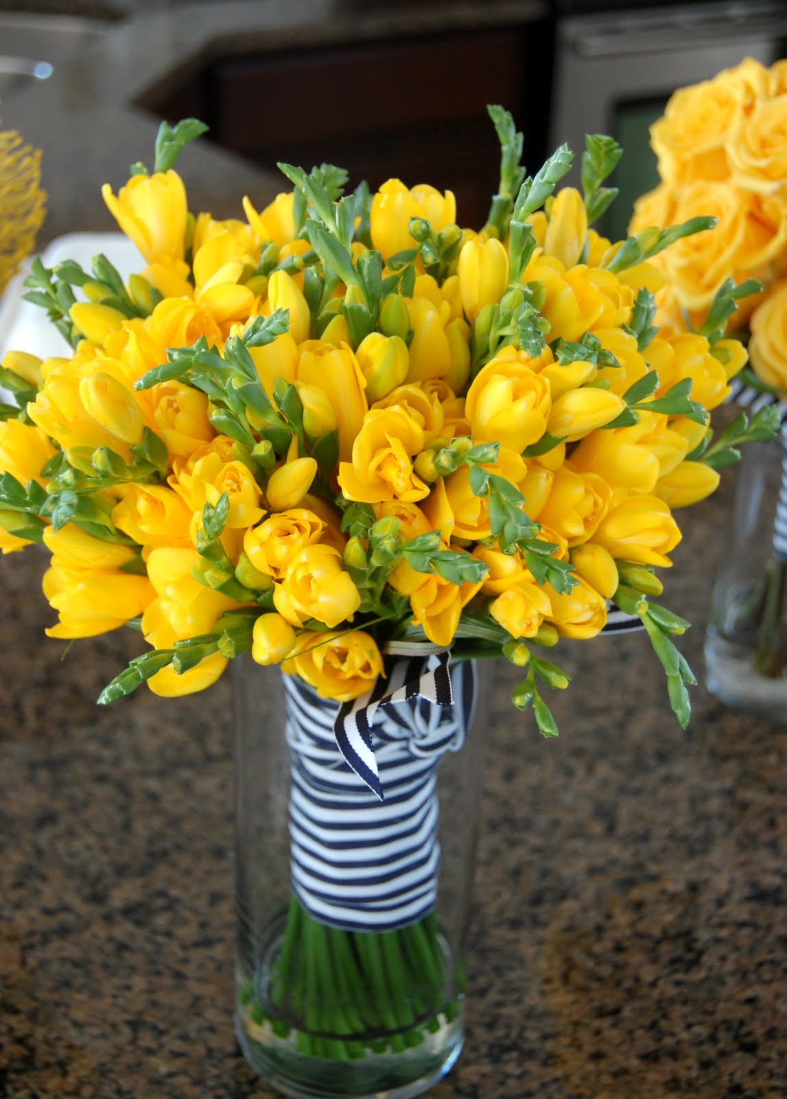 Flowers By Semia Lindsey's Yellow Wedding