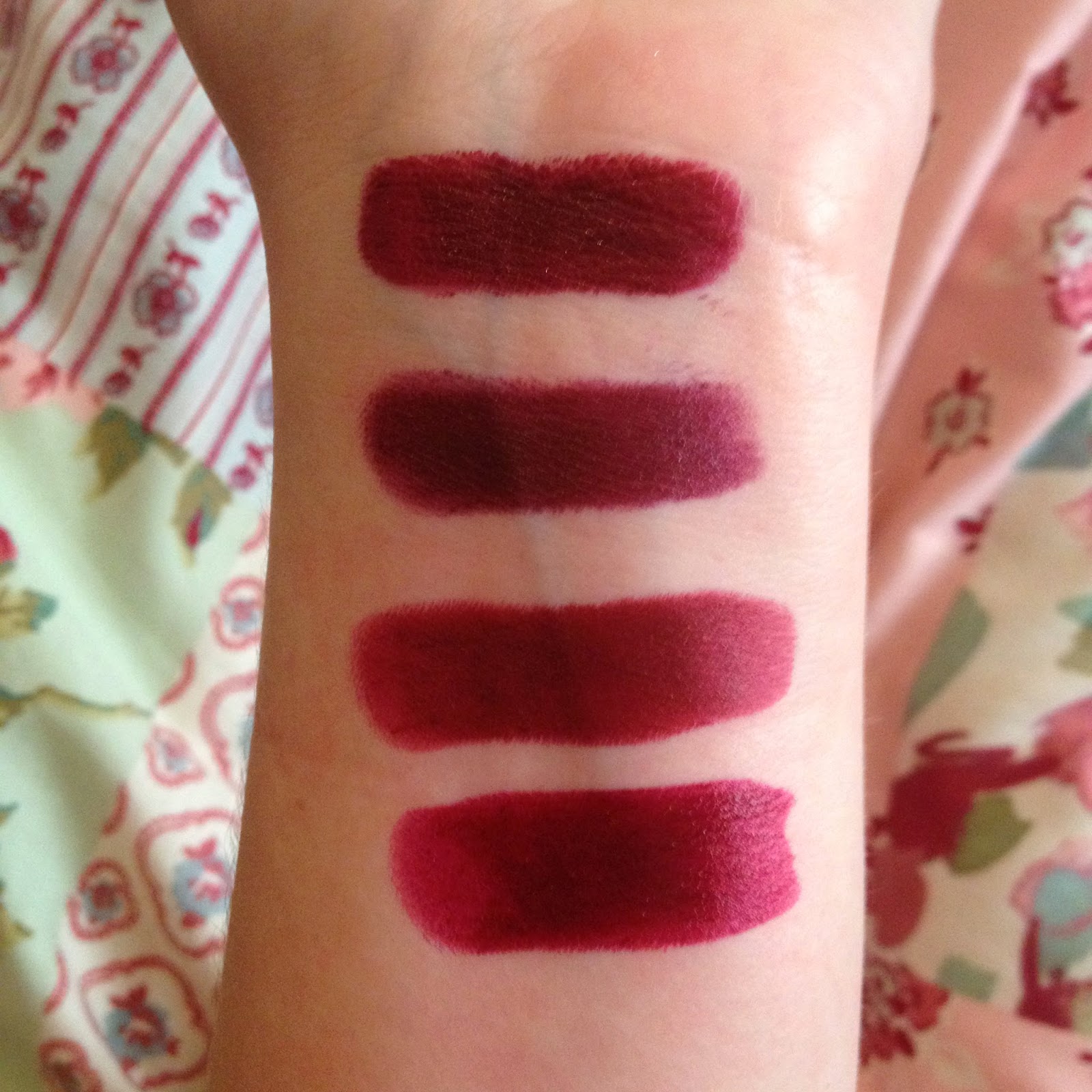 Wet n Wild Lipsticks Review, Swatches, Dupes. 