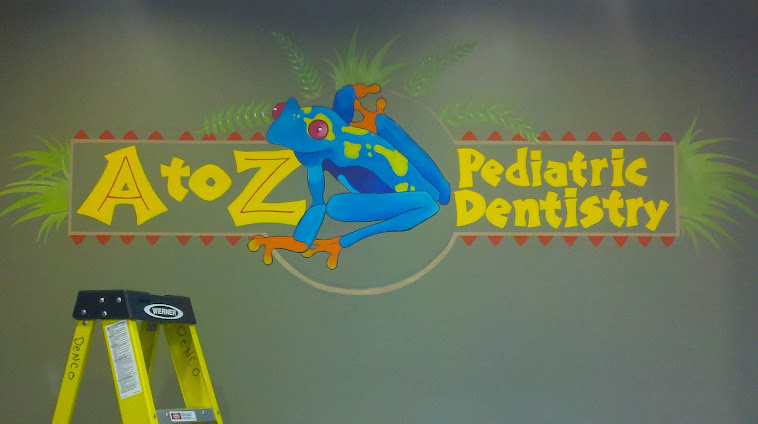 A to Z ped dentist murals....Logo