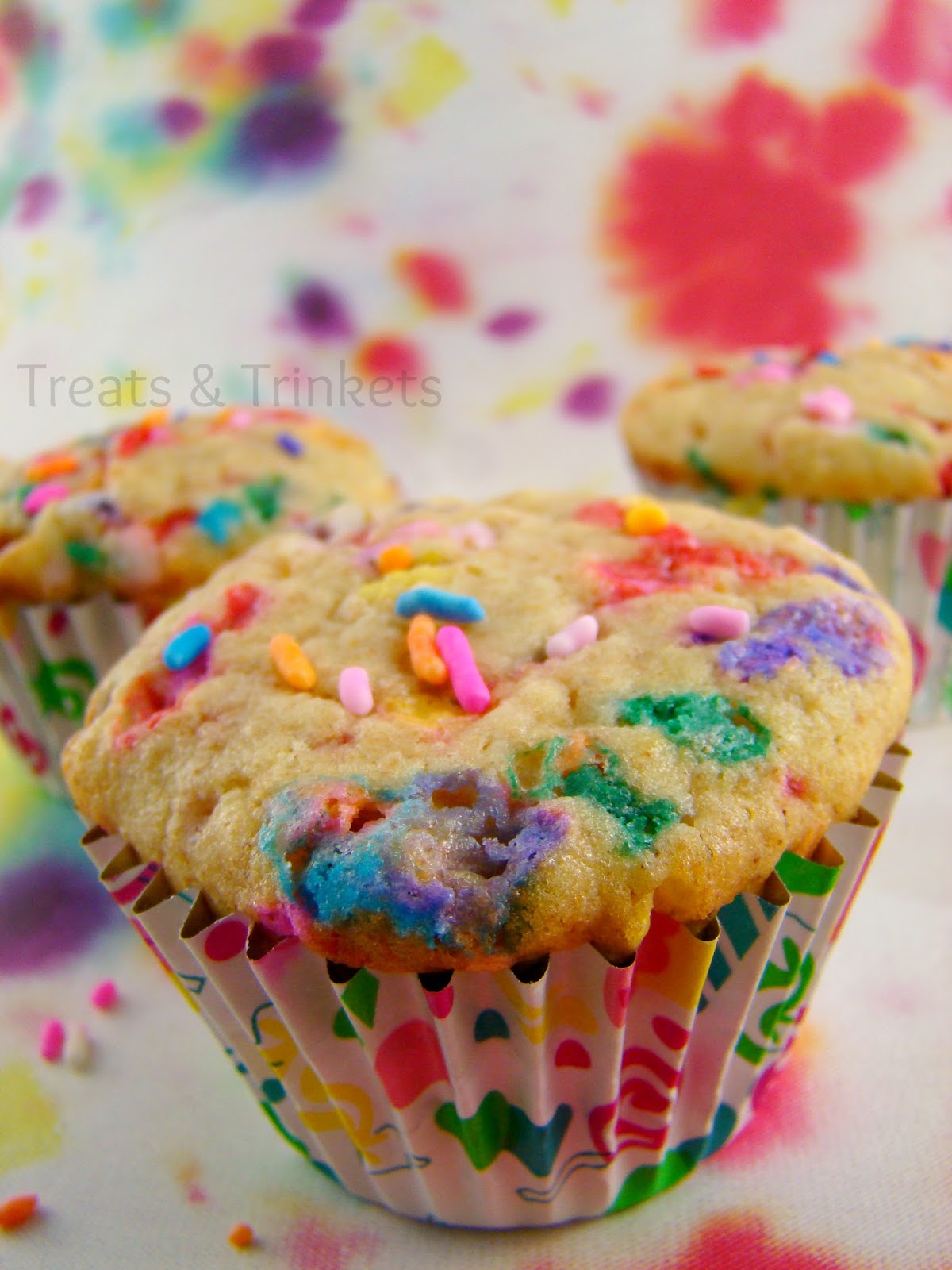 Treats & Trinkets Cake Batter Muffins