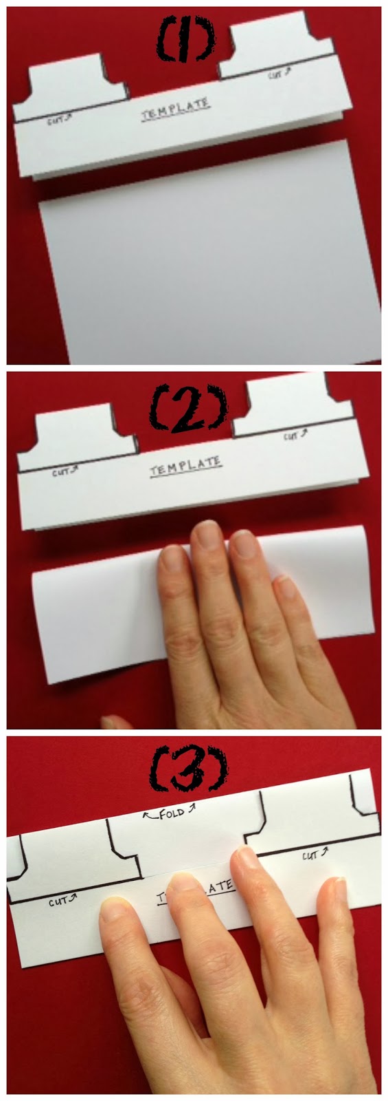 how to make your own dividers for that scrapbook or binder project