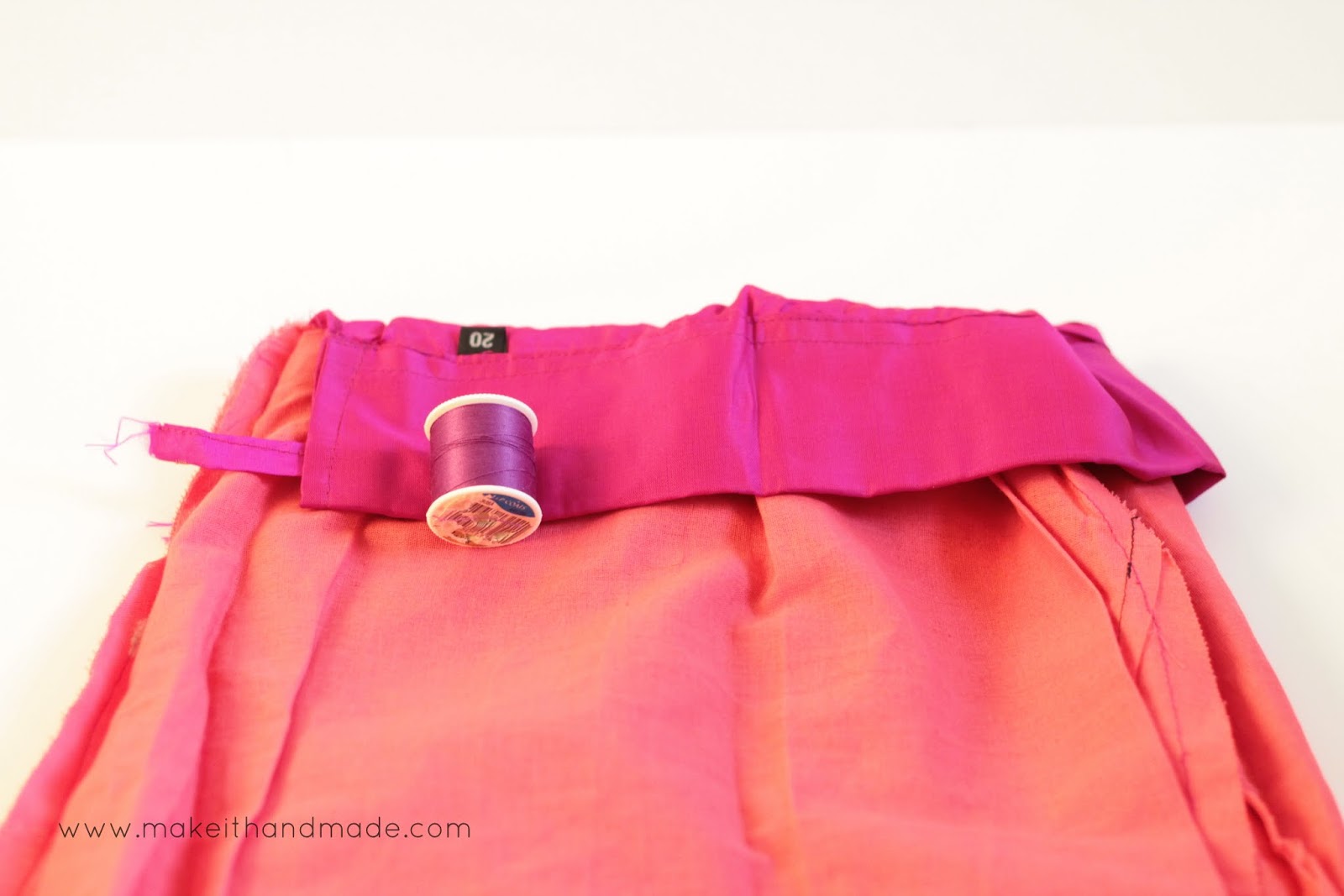 Make It Handmade Turn a Drawstring Waist Into An Elastic Waist