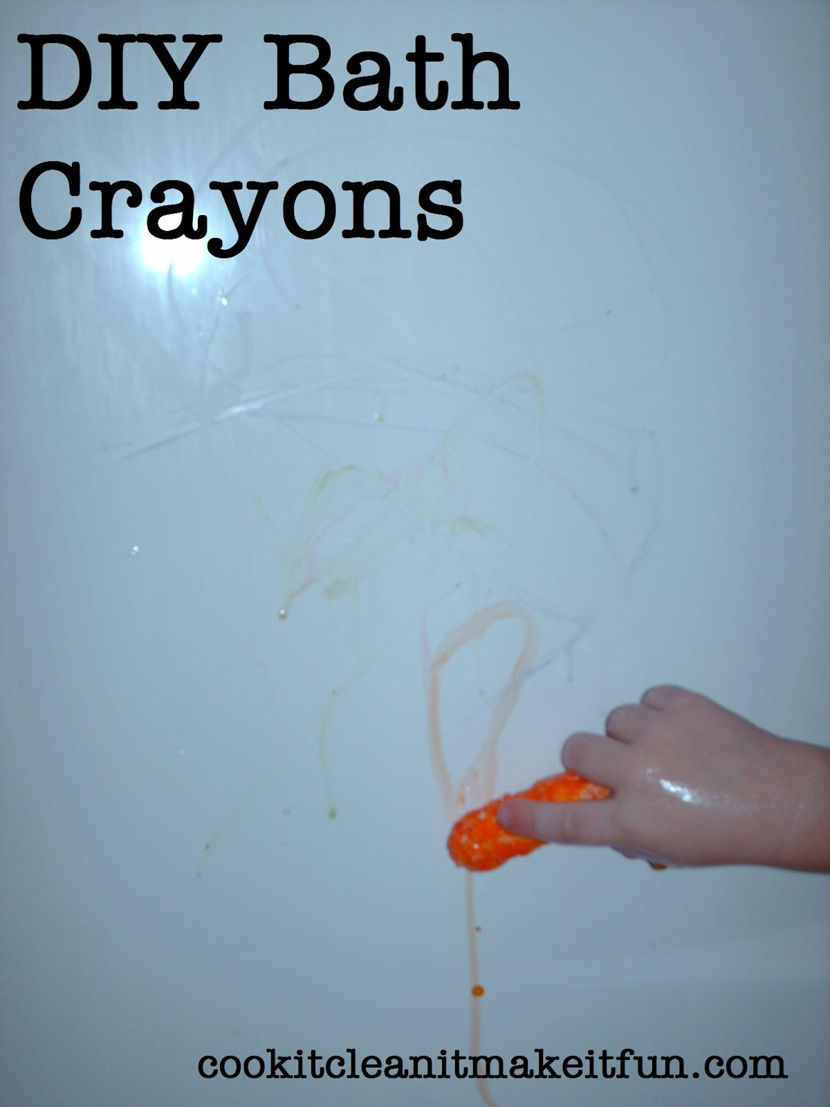 Cook It, Clean It, Make It Fun DIY Bath Crayons from Bar Soap