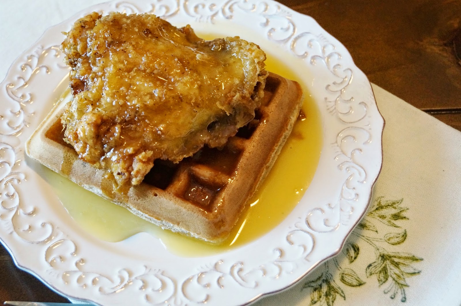 Don't Disturb This Groove Honey Butter Sauce for Chicken and Waffles