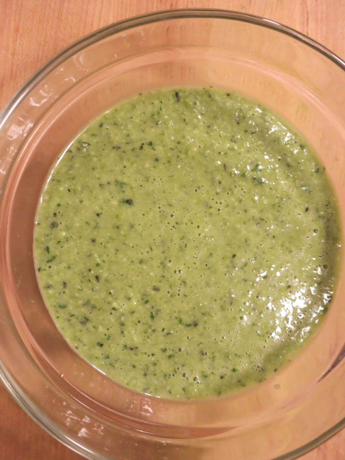 The Veracious Vegan EdamameMint Sauce