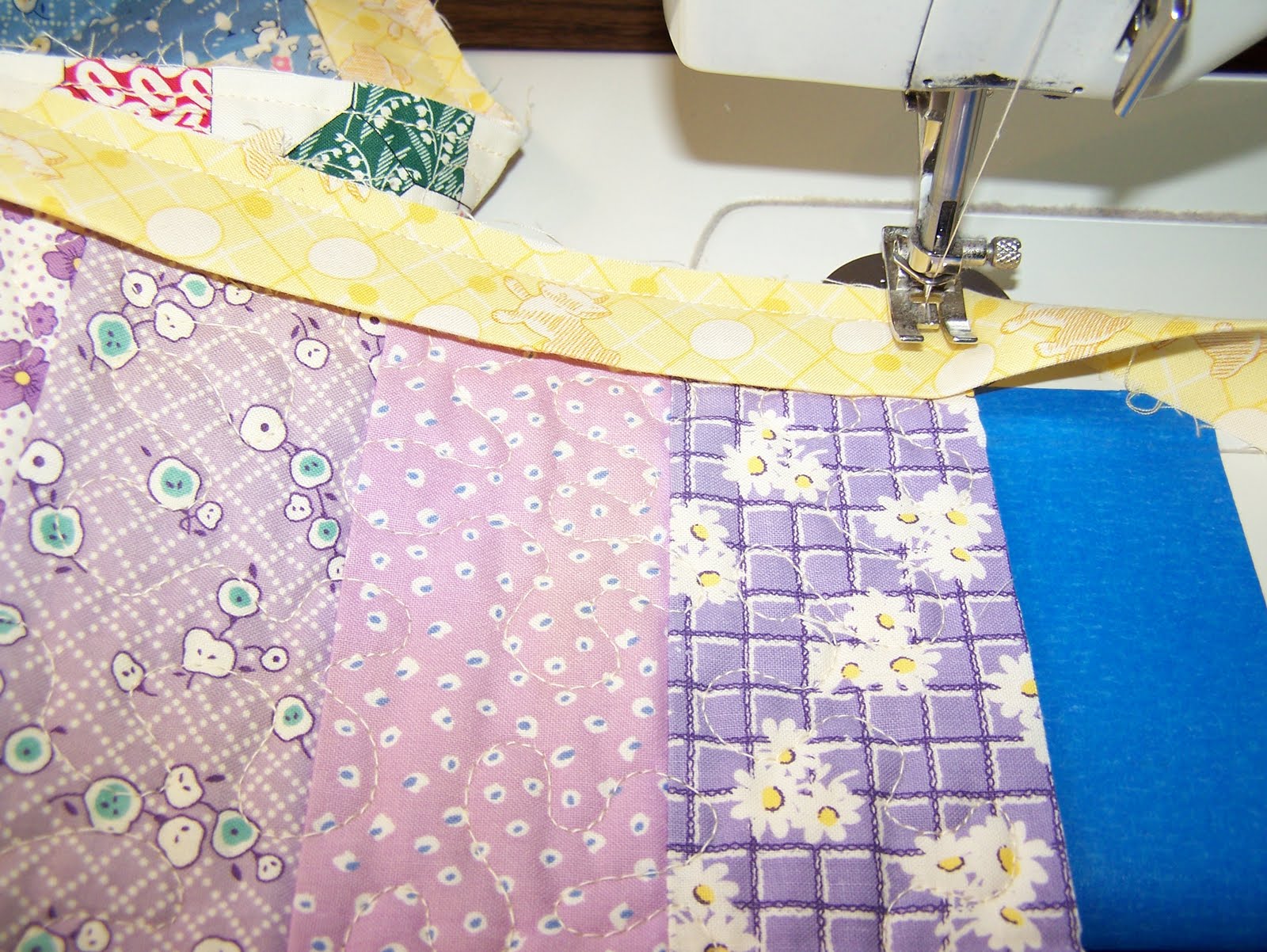 Busy Hands Quilts Tutorial Machine Sewn Double Fold Binding