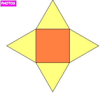 Triangular Pyramid Net | Triangular Pyramid