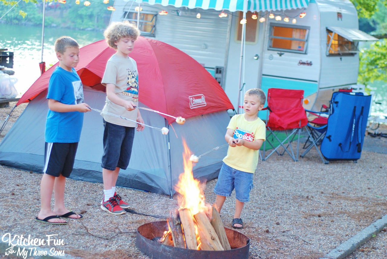 Fun Camping Ideas For Kids. Camping Recipes and Fun!