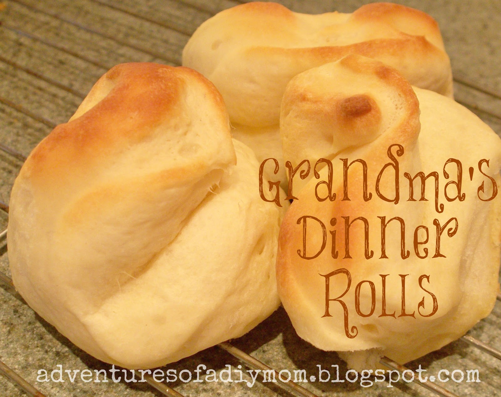 Grandma's Dinner Rolls Adventures of a DIY Mom