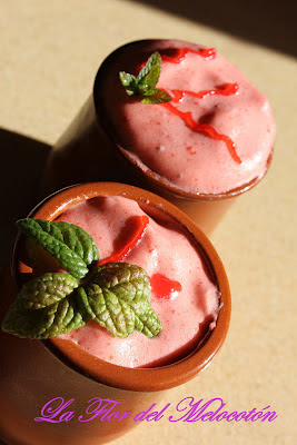 Espuma De Fresa (thermomix)
