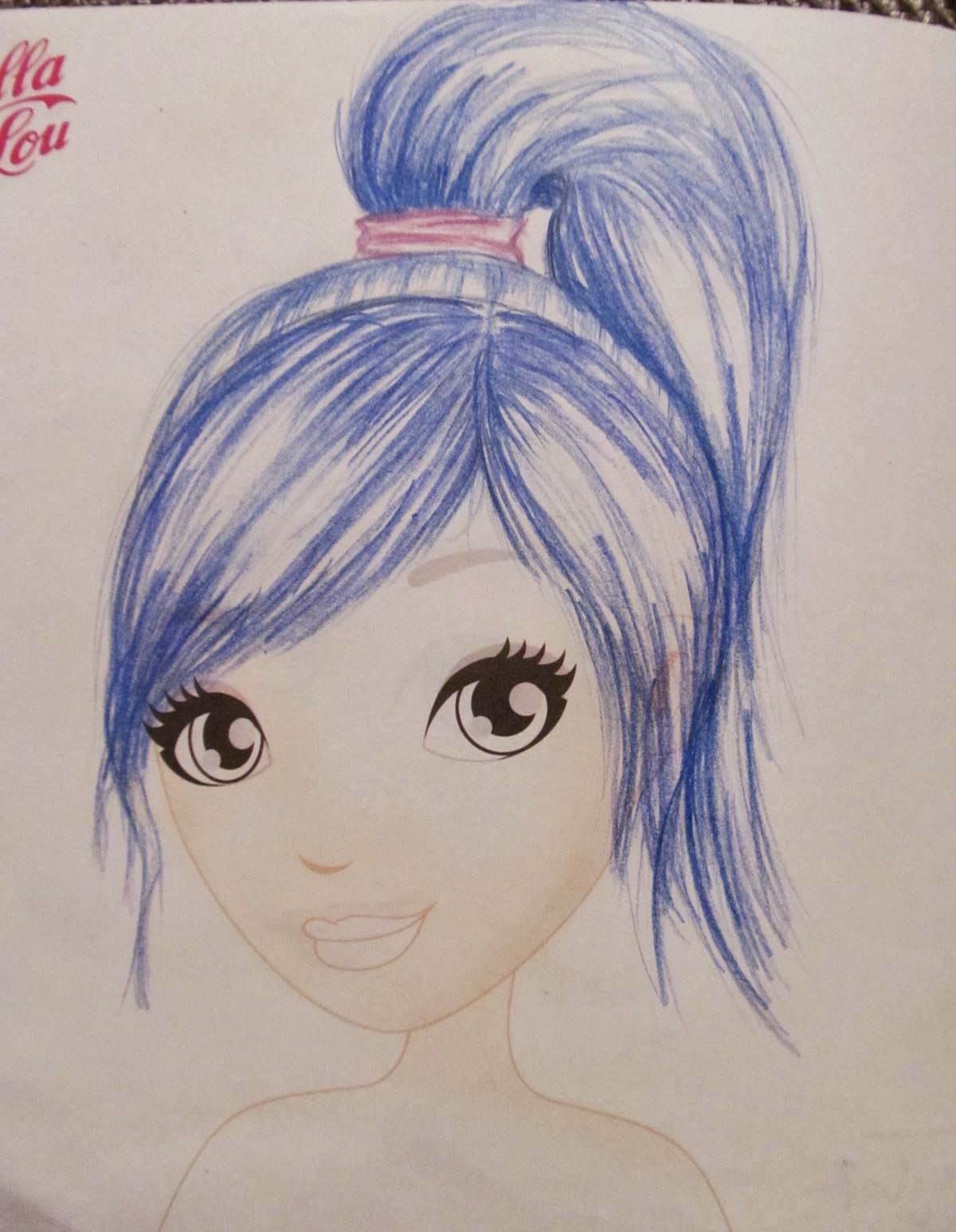 Lilla Lou Bloguje Jak Rysowac Wlosy Taylor