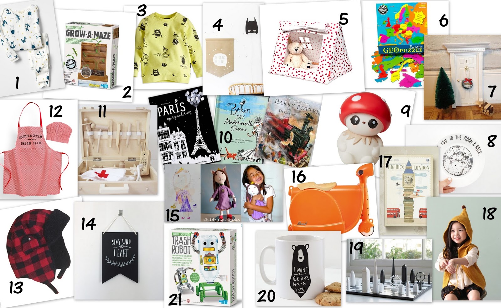 Miss Marie Julklappar till ett större barn