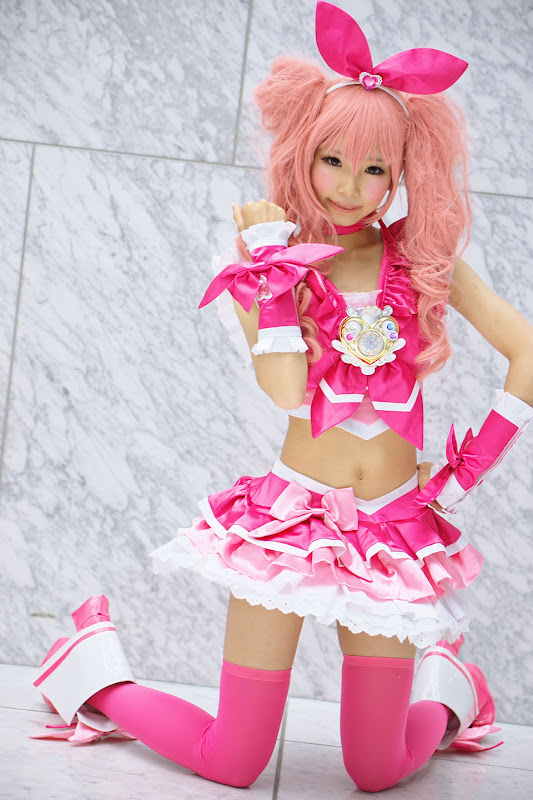 CosRain.Com Midori HIMEMIYA MAHORE＇s COSPLAY - Cure Melody