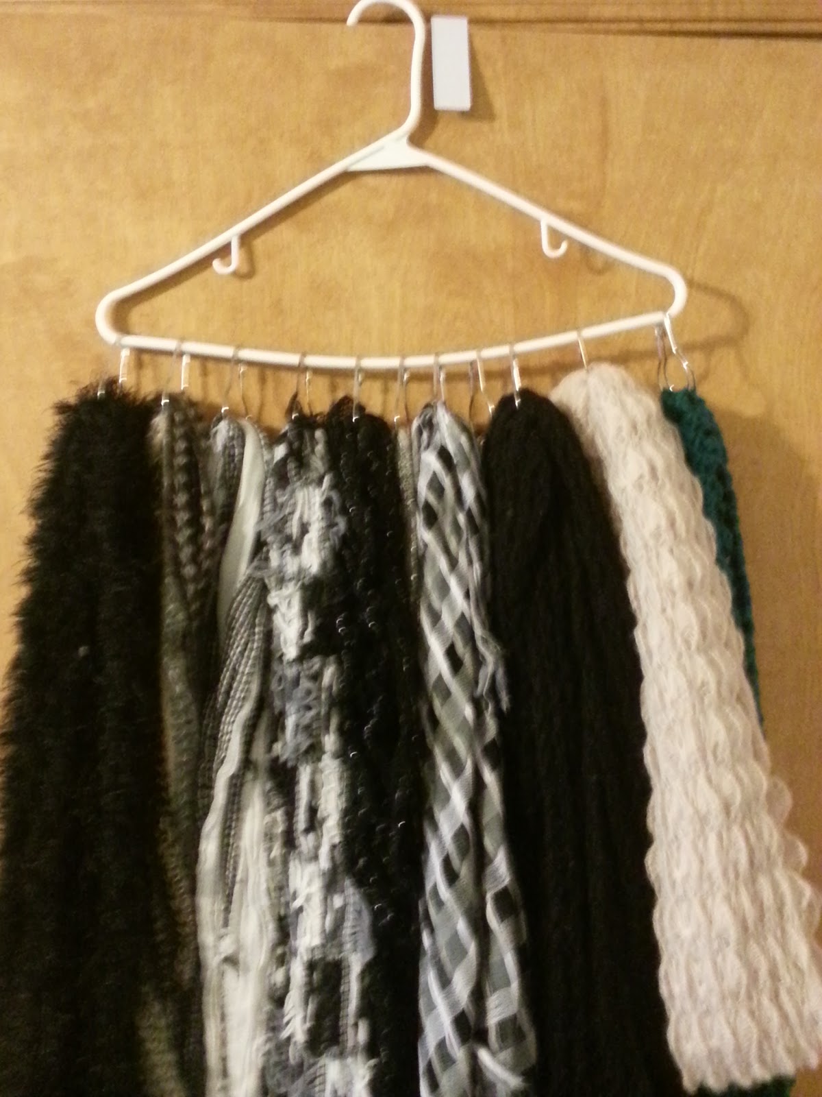 Simple DIY Scarf Holder