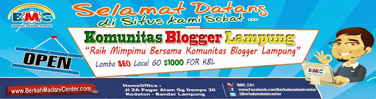 Raih Mimpimu Bersama Komunitas Blogger Lampung