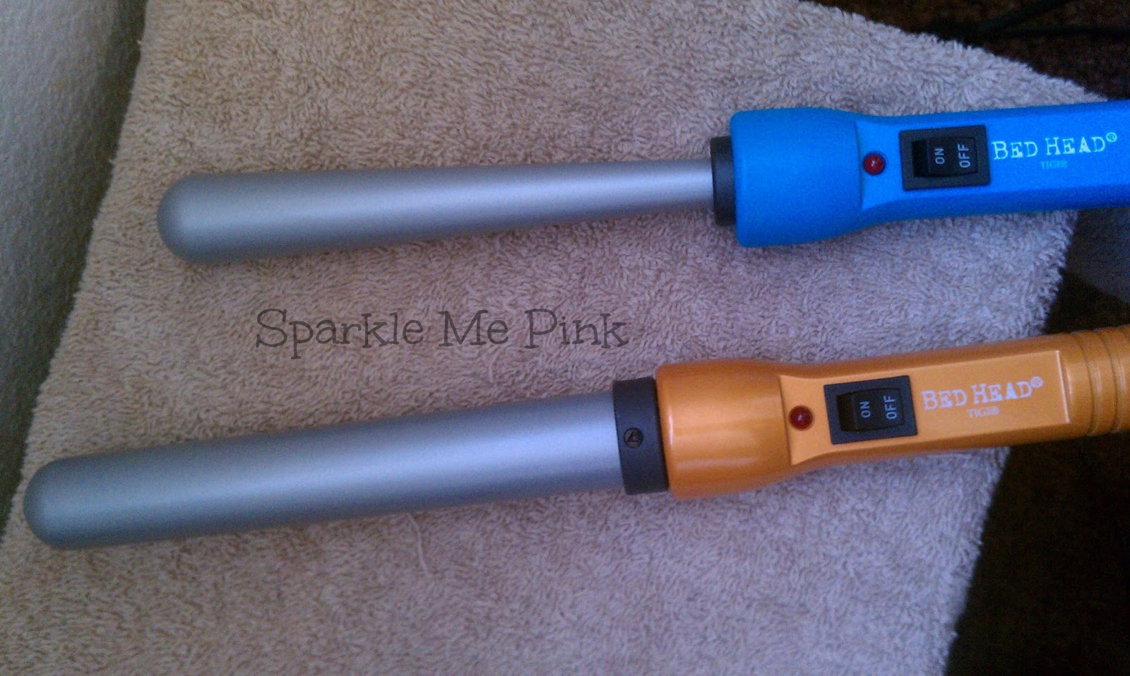 Sparkle Me Pink Bed Head TIGI Curlipops Reverse Curling Wand Review