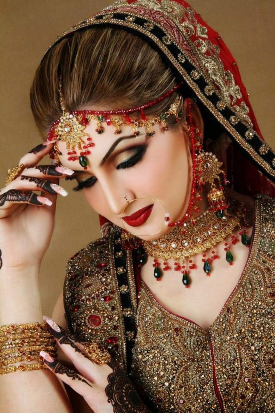 New Latest Bride Make up Beauty Tips For Bridal Wallpapers Free Download