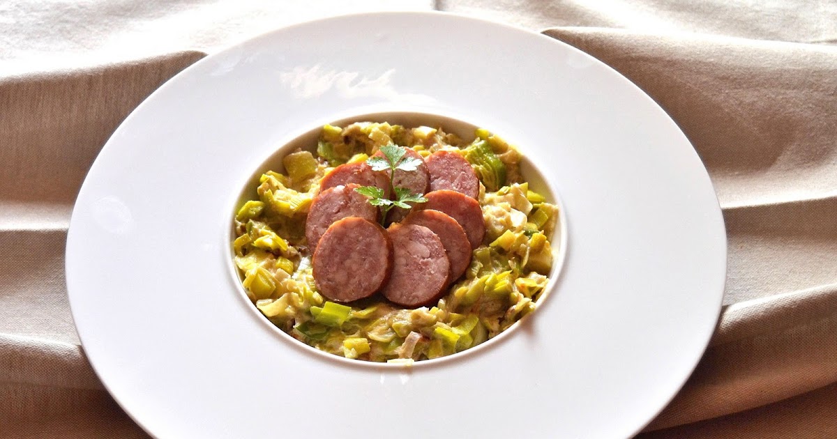 EN ÉQUILIBRE ! Fondue de poireaux paysanne (IG très bas)