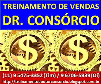 TREINAMENTO DE VENDAS É COM O DR. CONSÓRCIO