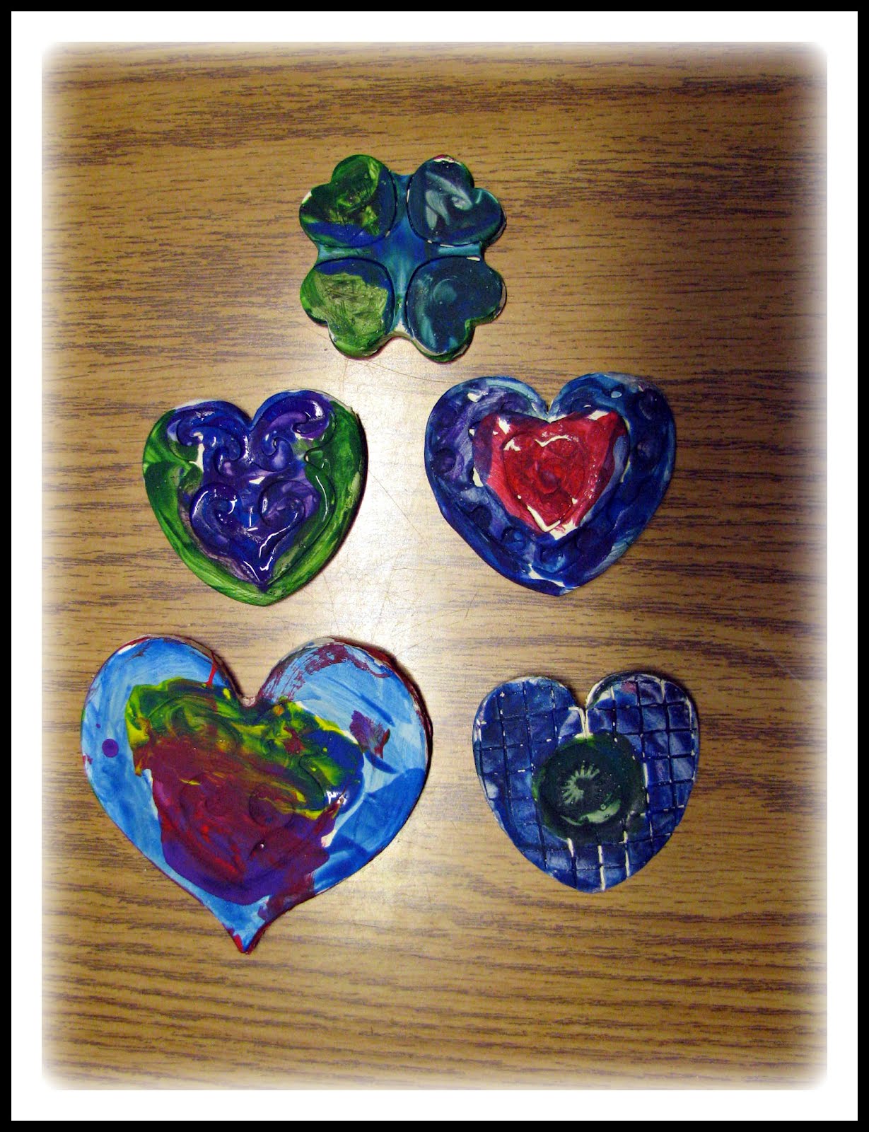 PLATEAU ART STUDIO Clay Cookie Cutter Hearts