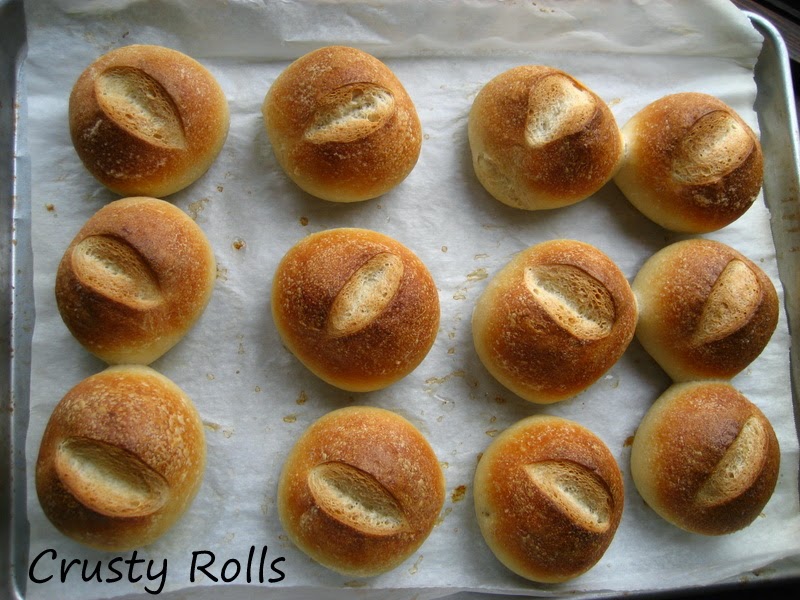 Crusty Golden Rolls: European-Style - Fab Food Flavors