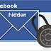Menyembunyikan email facebook