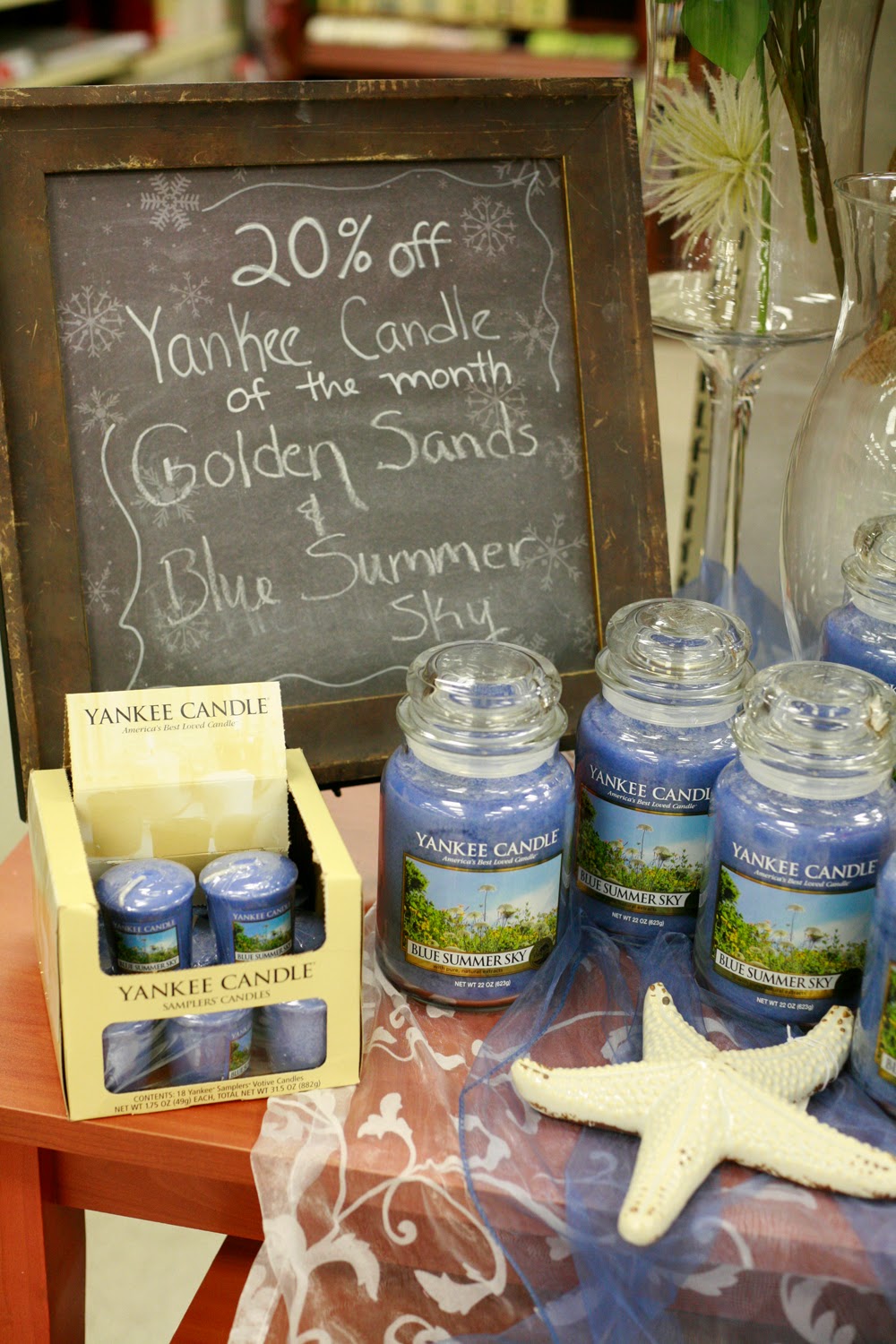 Ben Franklin Crafts and Frame Shop Sale on Yankee Candles of the Month