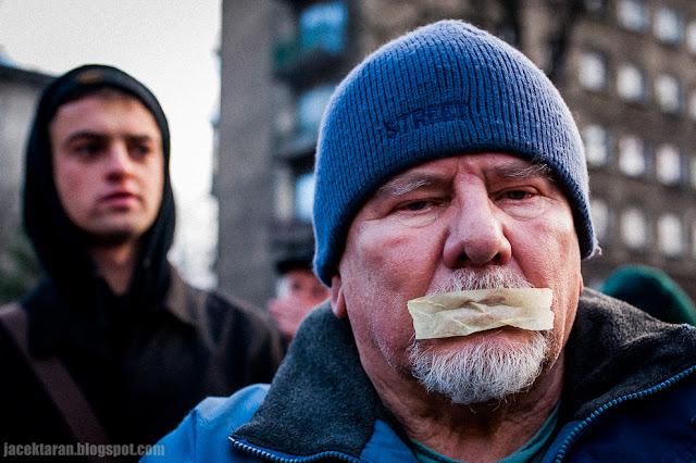 demonstracja KOD, Krakow, wolne media, reportaz, zdjecia