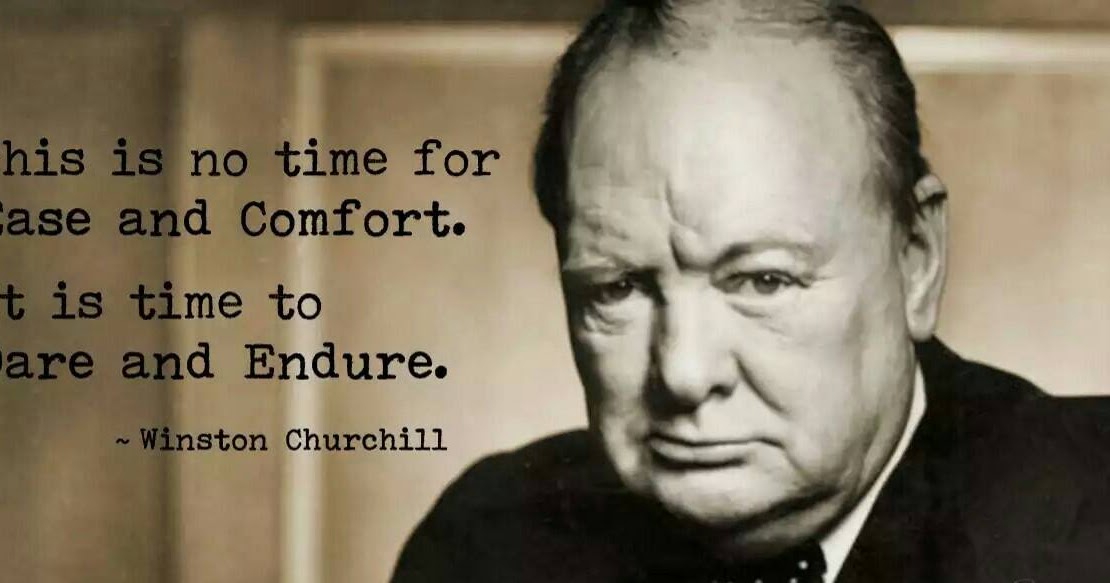 WINSTON CHURCHILL