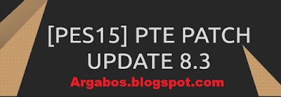 PTE Patch 8.3 PES 2015 Update Terbaru