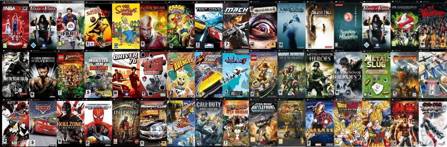 Juegos para PSP por MEGA