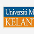 Perjawatan kosong DI Universiti Malaysia Kelantan (UMK) - 03 Januari 2016