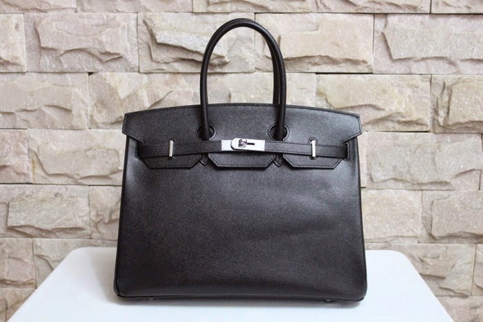 Hermes Black 32cm Box Calf Kelly Sellier Bag, GHW Hermes Black 32cm Box Calf Kelly Sellier Bag, GHW