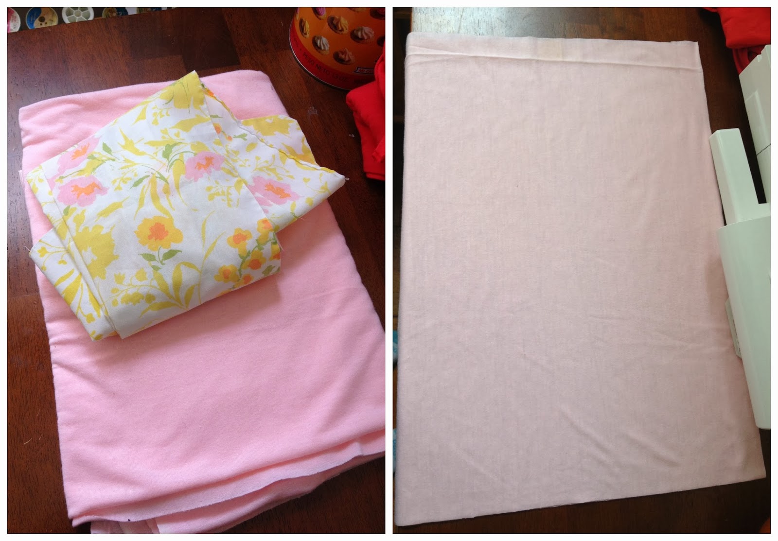 Little Did You Know... Vintage Pillowcase Top